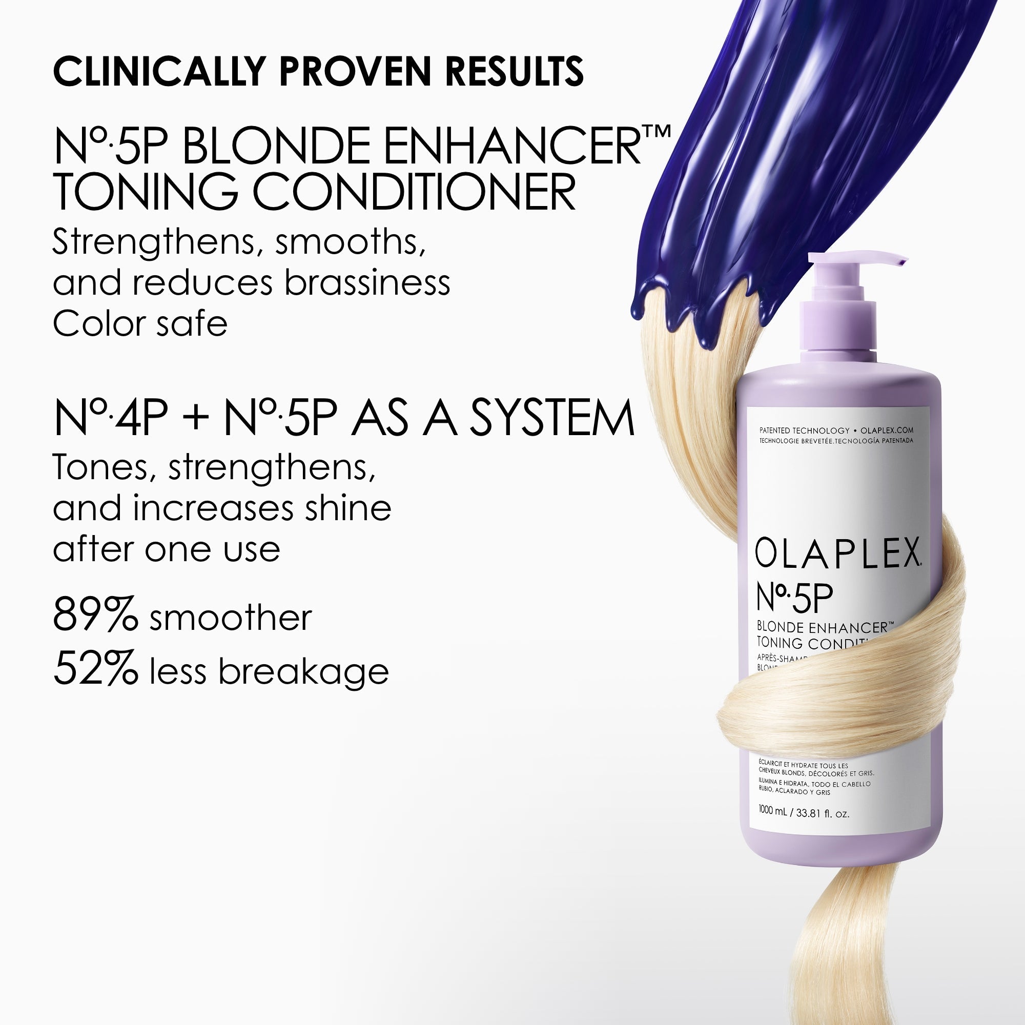 Olaplex No.5P Blonde Enhancer Toning Conditioner 1 Litre